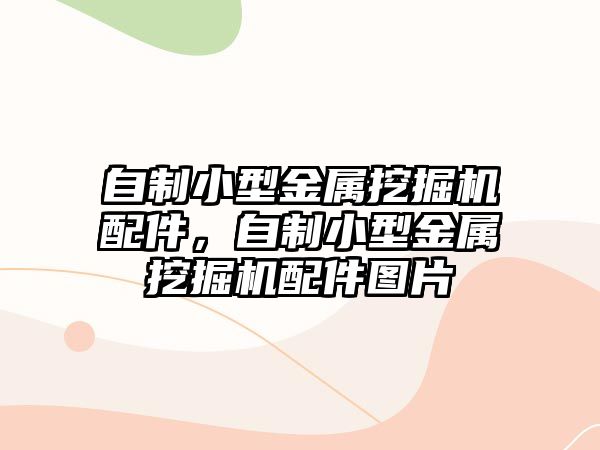 自制小型金屬挖掘機配件，自制小型金屬挖掘機配件圖片