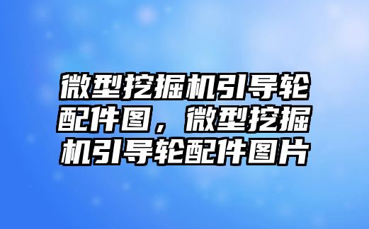 微型挖掘機引導輪配件圖，微型挖掘機引導輪配件圖片