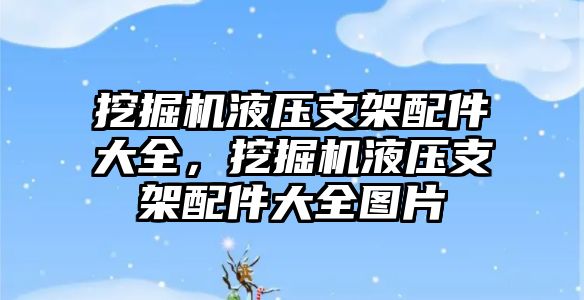 挖掘機液壓支架配件大全，挖掘機液壓支架配件大全圖片