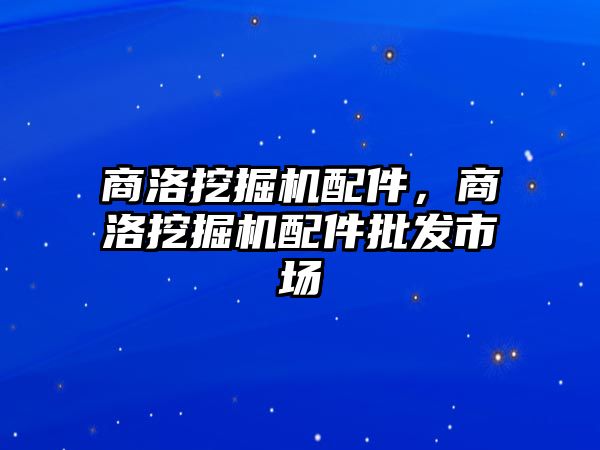 商洛挖掘機配件，商洛挖掘機配件批發(fā)市場