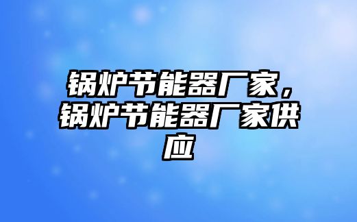 鍋爐節(jié)能器廠家，鍋爐節(jié)能器廠家供應(yīng)