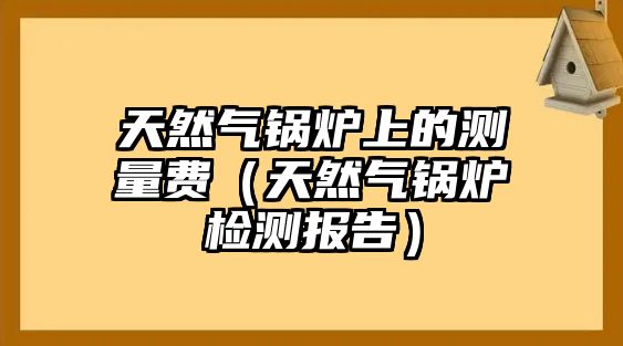 天然氣鍋爐上的測量費(fèi)（天然氣鍋爐檢測報(bào)告）