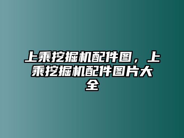 上乘挖掘機(jī)配件圖，上乘挖掘機(jī)配件圖片大全