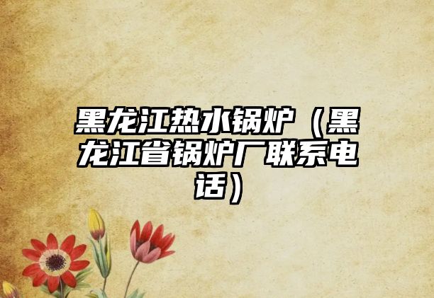 黑龍江熱水鍋爐（黑龍江省鍋爐廠(chǎng)聯(lián)系電話(huà)）