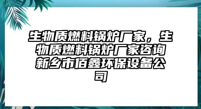 生物質(zhì)燃料鍋爐廠家，生物質(zhì)燃料鍋爐廠家咨詢新鄉(xiāng)市佰鑫環(huán)保設(shè)備公司