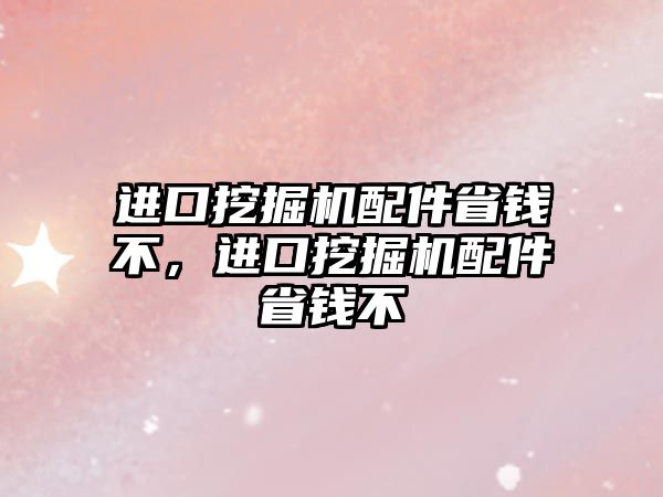 進口挖掘機配件省錢不，進口挖掘機配件省錢不