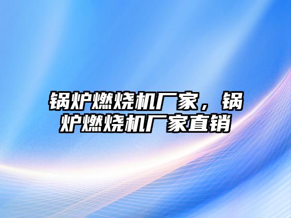 鍋爐燃燒機(jī)廠家，鍋爐燃燒機(jī)廠家直銷