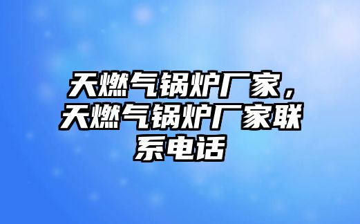 天燃氣鍋爐廠家，天燃氣鍋爐廠家聯(lián)系電話