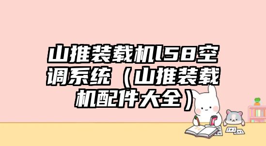 山推裝載機l58空調系統(tǒng)（山推裝載機配件大全）