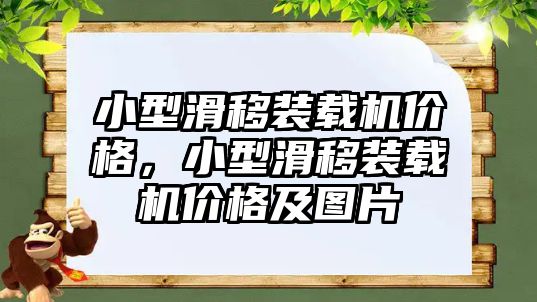 小型滑移裝載機價格，小型滑移裝載機價格及圖片