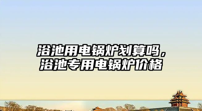 浴池用電鍋爐劃算嗎，浴池專用電鍋爐價格