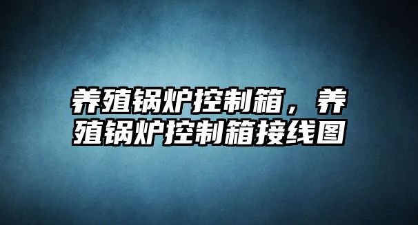 養(yǎng)殖鍋爐控制箱，養(yǎng)殖鍋爐控制箱接線圖