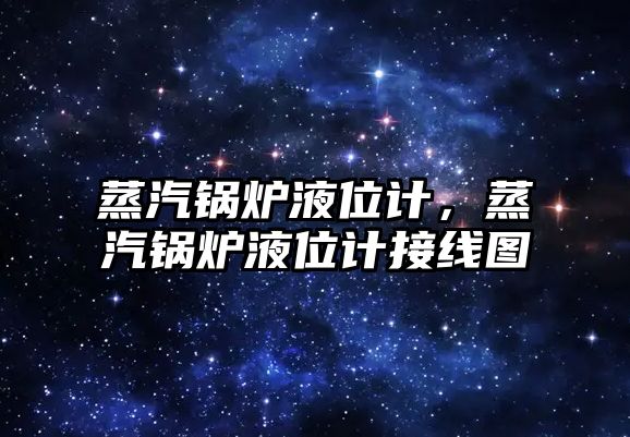 蒸汽鍋爐液位計，蒸汽鍋爐液位計接線圖