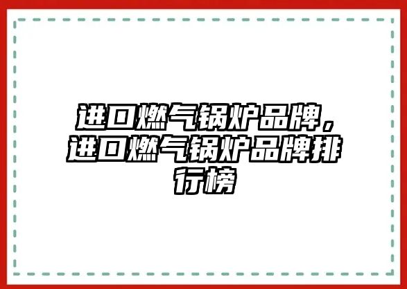 進(jìn)口燃?xì)忮仩t品牌，進(jìn)口燃?xì)忮仩t品牌排行榜