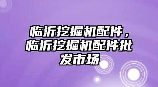 臨沂挖掘機配件，臨沂挖掘機配件批發(fā)市場