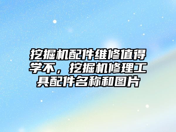 挖掘機配件維修值得學(xué)不，挖掘機修理工具配件名稱和圖片