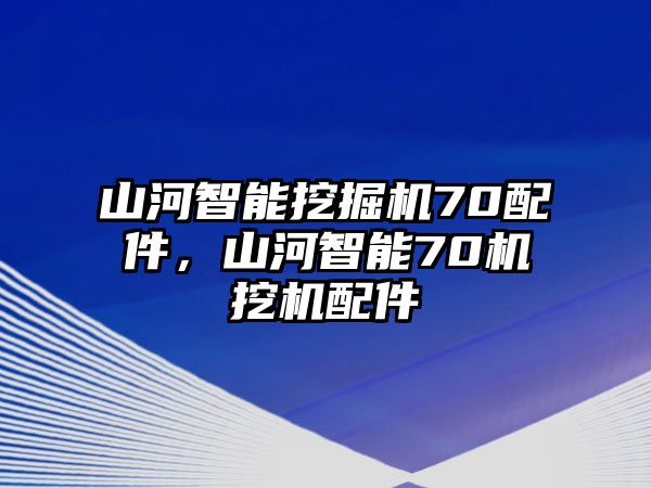 山河智能挖掘機(jī)70配件，山河智能70機(jī)挖機(jī)配件