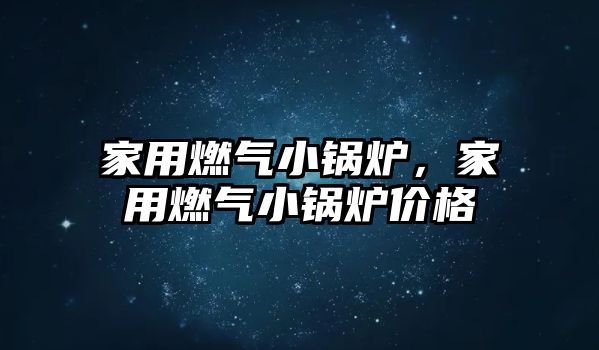 家用燃氣小鍋爐，家用燃氣小鍋爐價格