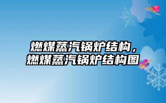 燃煤蒸汽鍋爐結(jié)構(gòu)，燃煤蒸汽鍋爐結(jié)構(gòu)圖