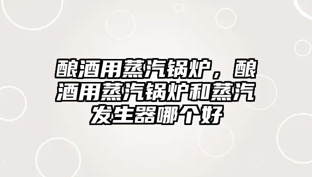 釀酒用蒸汽鍋爐，釀酒用蒸汽鍋爐和蒸汽發(fā)生器哪個(gè)好