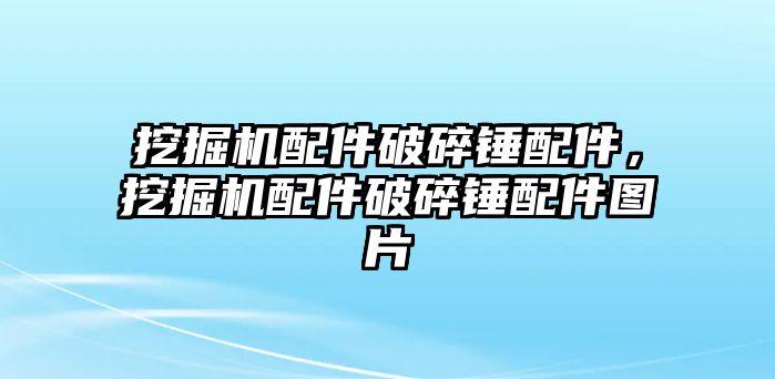 挖掘機配件破碎錘配件，挖掘機配件破碎錘配件圖片