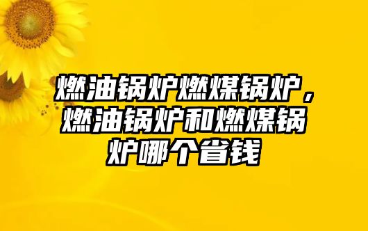 燃油鍋爐燃煤鍋爐，燃油鍋爐和燃煤鍋爐哪個(gè)省錢