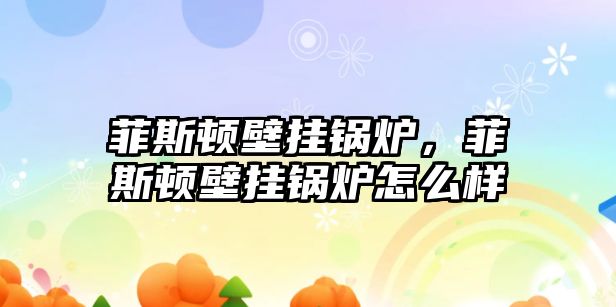 菲斯頓壁掛鍋爐，菲斯頓壁掛鍋爐怎么樣