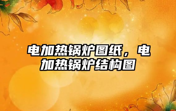 電加熱鍋爐圖紙，電加熱鍋爐結(jié)構(gòu)圖