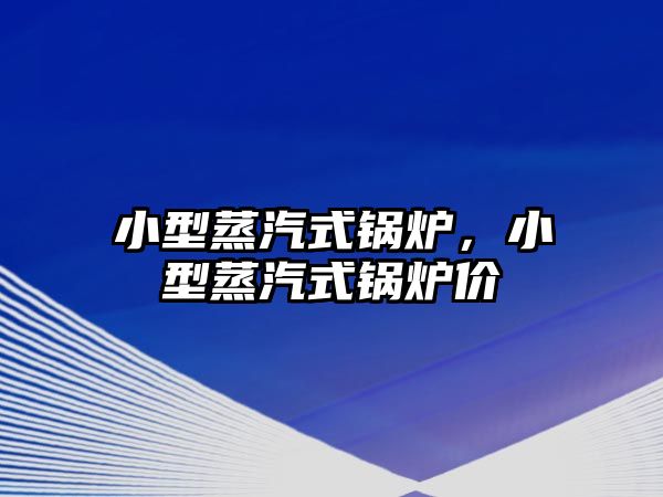 小型蒸汽式鍋爐，小型蒸汽式鍋爐價(jià)栿