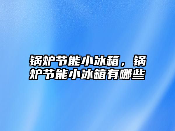 鍋爐節(jié)能小冰箱，鍋爐節(jié)能小冰箱有哪些