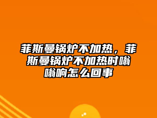 菲斯曼鍋爐不加熱，菲斯曼鍋爐不加熱時嗡嗡響怎么回事