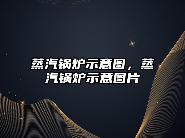 蒸汽鍋爐示意圖，蒸汽鍋爐示意圖片