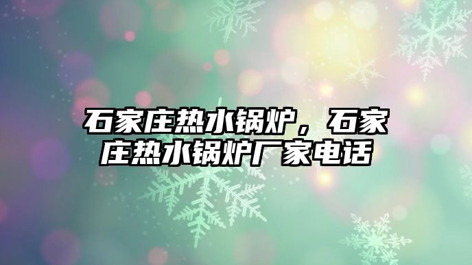 石家莊熱水鍋爐，石家莊熱水鍋爐廠家電話