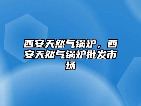 西安天然氣鍋爐，西安天然氣鍋爐批發(fā)市場(chǎng)