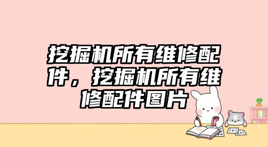 挖掘機所有維修配件，挖掘機所有維修配件圖片