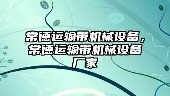 常德運輸帶機械設(shè)備，常德運輸帶機械設(shè)備廠家