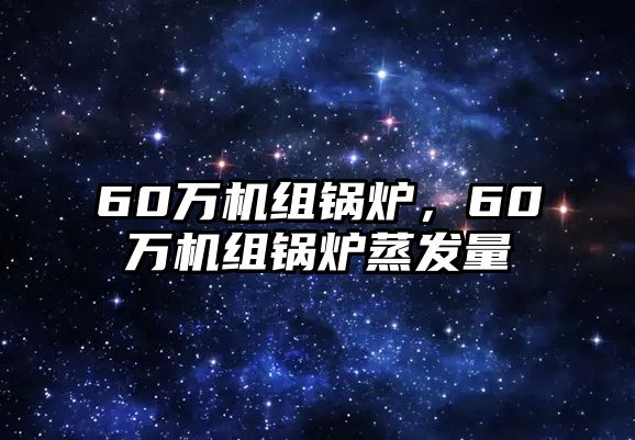 60萬機組鍋爐，60萬機組鍋爐蒸發(fā)量