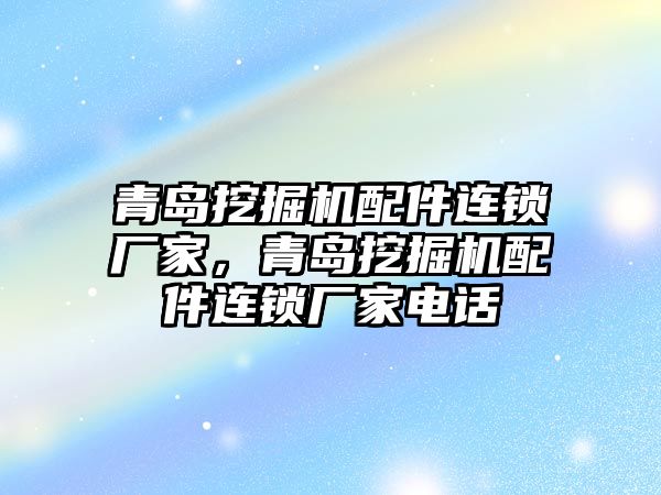 青島挖掘機配件連鎖廠家，青島挖掘機配件連鎖廠家電話