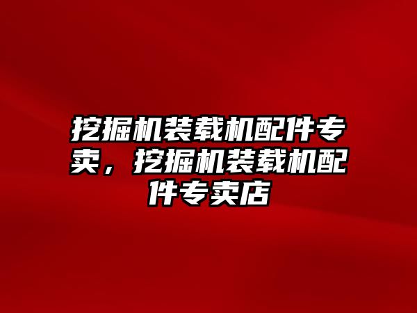 挖掘機(jī)裝載機(jī)配件專賣，挖掘機(jī)裝載機(jī)配件專賣店