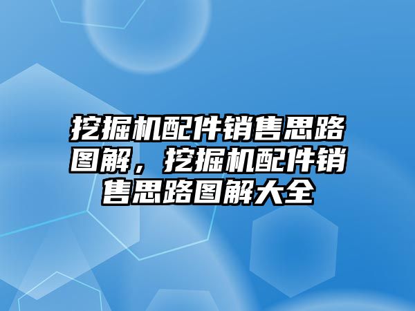 挖掘機(jī)配件銷售思路圖解，挖掘機(jī)配件銷售思路圖解大全