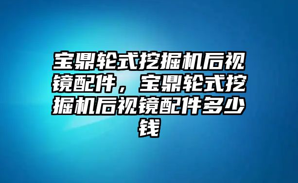 寶鼎輪式挖掘機后視鏡配件，寶鼎輪式挖掘機后視鏡配件多少錢