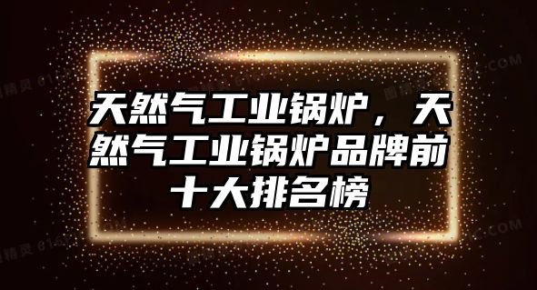 天然氣工業(yè)鍋爐，天然氣工業(yè)鍋爐品牌前十大排名榜