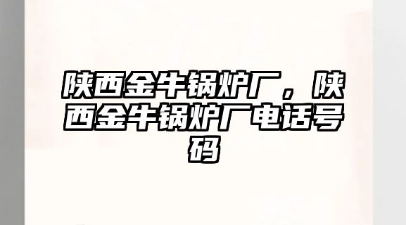 陜西金牛鍋爐廠，陜西金牛鍋爐廠電話號(hào)碼