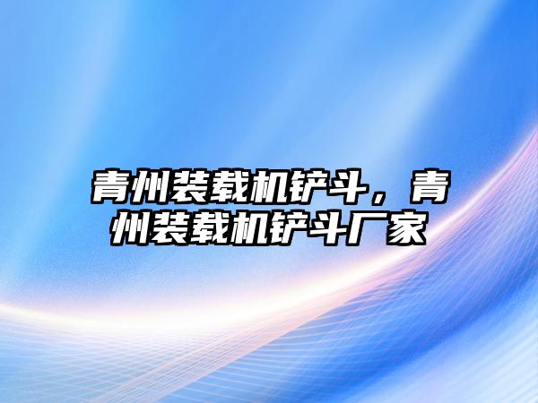 青州裝載機(jī)鏟斗，青州裝載機(jī)鏟斗廠家