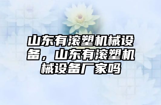 山東有滾塑機(jī)械設(shè)備，山東有滾塑機(jī)械設(shè)備廠家嗎