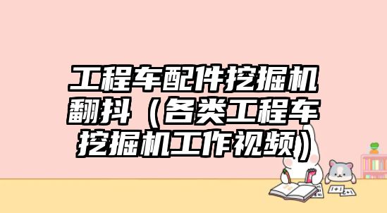 工程車配件挖掘機翻抖（各類工程車挖掘機工作視頻）