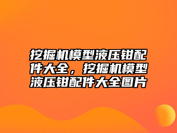 挖掘機模型液壓鉗配件大全，挖掘機模型液壓鉗配件大全圖片