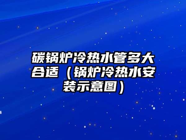 碳鍋爐冷熱水管多大合適（鍋爐冷熱水安裝示意圖）