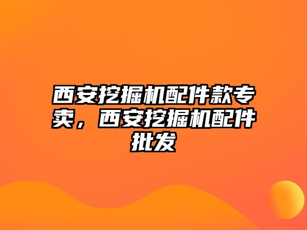 西安挖掘機配件款專賣，西安挖掘機配件批發(fā)