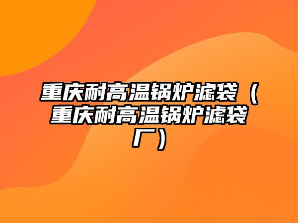 重慶耐高溫鍋爐濾袋（重慶耐高溫鍋爐濾袋廠）